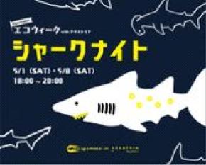 水族館を楽しみながら環境保全について詳しく学べる「ADASTRIA」とのGW共同ナイトイベント開催！「シャークナイト」2021年5月1日(土)・8日(土)
