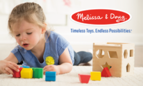 世界80ヵ国で愛されるおもちゃブランド「Melissa and Doug」が販売開始！