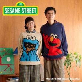 世界中で愛されている「セサミストリート」カラフルでポップな秋冬アパレルが8月26日(水)より販売開始