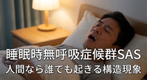 睡眠時無呼吸症候群SASは