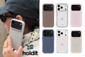 スウェーデン発「holdit」、「iPhone 18 Pro」「iPhone 18 Pro Max」対応ケースを発売　シリコンケースや「Wavyケース」など4シリーズを展開