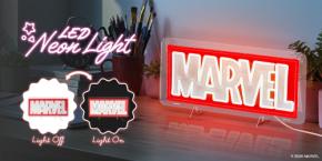 日常の空間を特別なアメコミ世界へ!インテリアに馴染む「MARVEL」デザインのLEDネオンライトを株式会社PGAが9/15(火)発売
