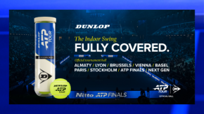 DUNLOPが世界の「ATPツアー」秋の「欧州インドア・ハードコート」7大会の使用球を新規獲得！