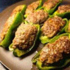 絶対剝がれないピーマンの肉詰め