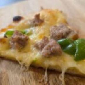 サルシッチャのピザ