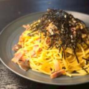 ぽん酢の和風パスタ