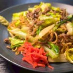 わさび牛脂焼きそば