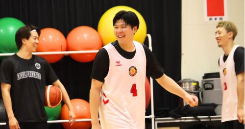 名古屋ダイヤモンドドルフィンズに加入した小澤飛悠