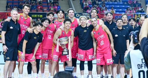 3年ぶりに東北カップで優勝した秋田ノーザンハピネッツ
