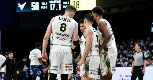 7連敗を喫したサンロッカーズ渋谷