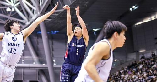 第2戦で20得点を記録した安藤誓哉