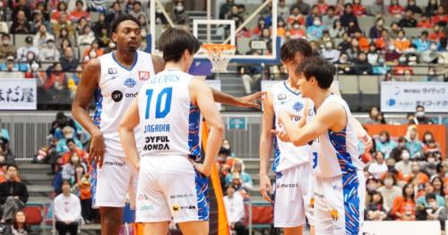 連勝がストップした茨城ロボッツ