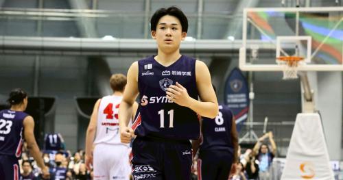ホームデビューとなった横浜ビー・コルセアーズの佐藤凪©Basketball News 2for1