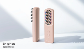 上品な色調のニューカラー！「Brighte」のブラシ型美顔器に「ピンク」が登場