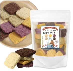 ダイエット中のおやつにも!サクサク食感の「豆乳仕立てのおからクッキー」発売