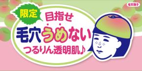 「毛穴撫子 紀州南高梅の重曹泡洗顔」を数量限定発売