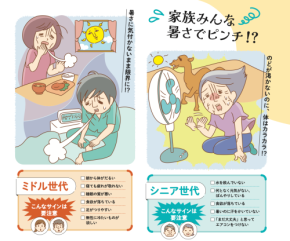 無料情報誌『めりぃさん』真夏のサバイバル術とひんやりグッズ