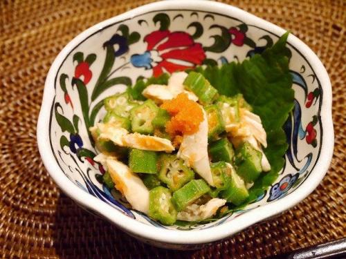 暑さで食欲がいまいち出ない。。。そんな時、オクラの独特の粘りの成分は食欲をそそりますよね!今回はそんなオクラをいただきます。明太子の辛味がまたビールにぴったり合って、食もビールも進みますよ♪
