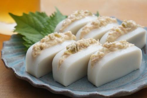 わさび漬け ツナマヨ 板わさ おつまみレシピ　ビール