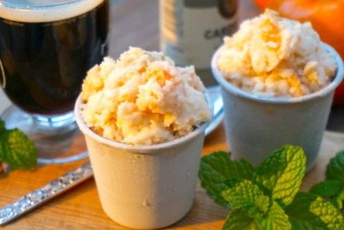 みかん　ココナッツミルク　カルダモン　アイス　おつまみレシピ　ビール