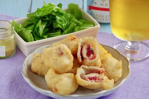 無花果 ゴルゴンゾーラ 生ハム ビアフリット おつまみレシピ ビール