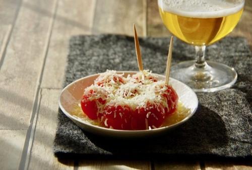 ミニトマトのパルミジャーノがけ おつまみレシピ