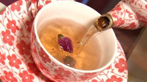 薔薇烏龍茶