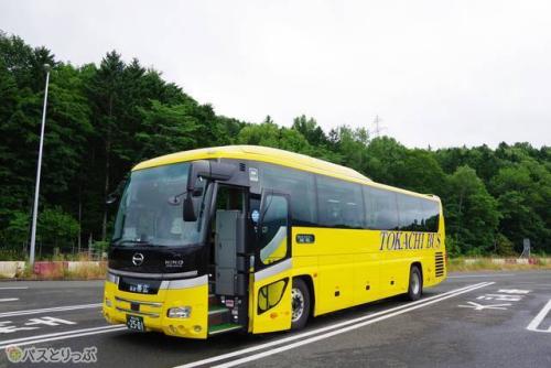 ポテトライナー車両外観(十勝バス運行便)