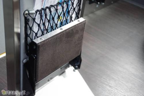 フットレストもあり(写真は最前列席)