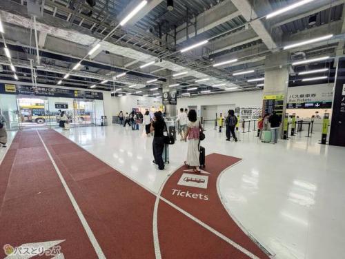 第3ターミナル1階 チケット売り場