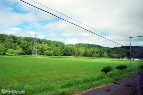 少し走ったらもう快晴に!