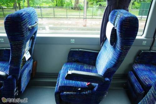 リクライニング前の様子