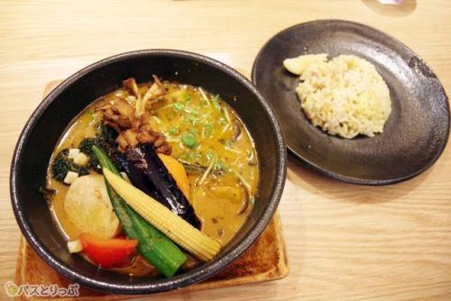 最後はスープカレーを楽しむなんていかが?