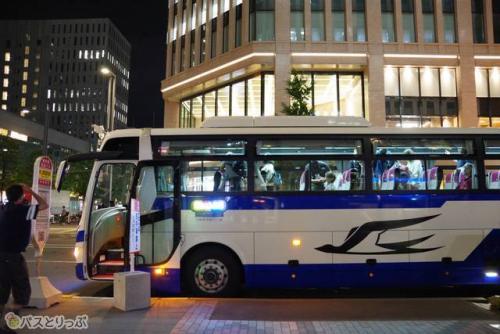 札幌駅前に到着。おつかれさまでした！
