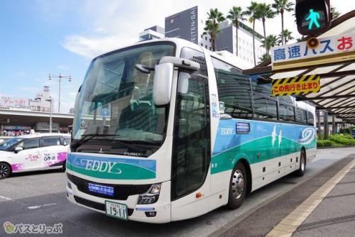 徳島バスのバス車両外観