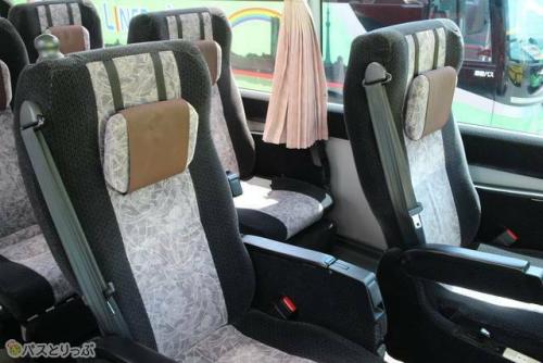 ふかふかのシート