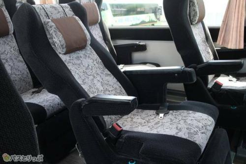 リクライニング後