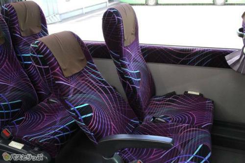 リクライニング後