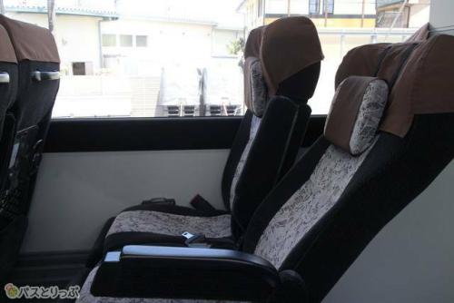 リクライニング後