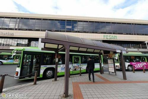 盛岡バスセンター行きのバス乗り場