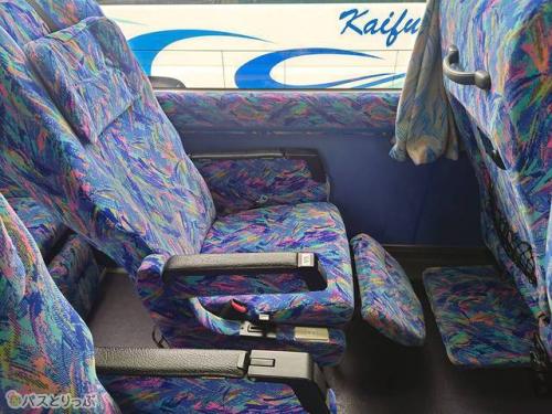 フルにリクライニングさせてみました