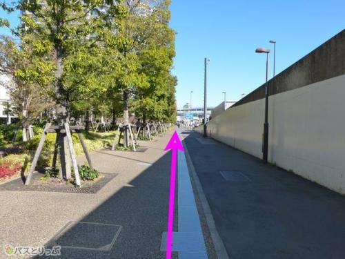 国道357号を約550m直進!