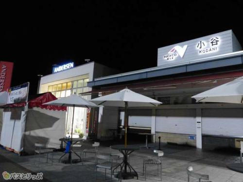 2カ所目の休憩は3:35、小谷SAにて