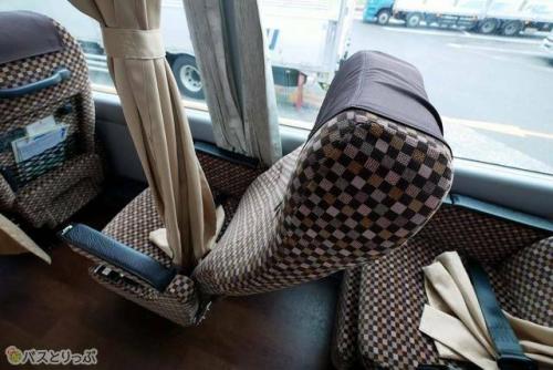 ゆったりとしたシート