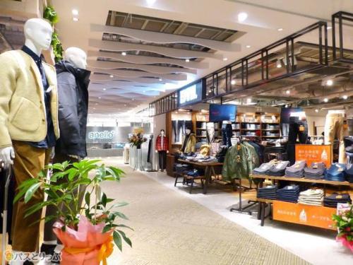 アパレルや雑貨・インテリアまで、店舗数は約160!