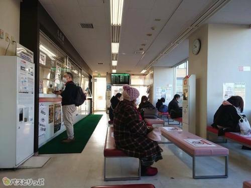 待合室の内部