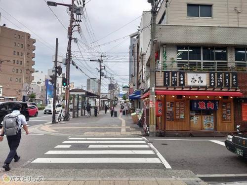 大正橋商店街を直進