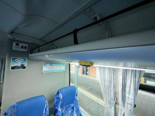 乗車口側後方にあるトイレ