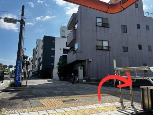 地上に出たらUターン