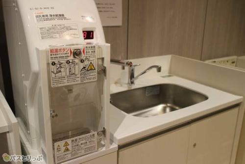 調乳用の浄水給湯機